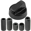 Air Fryer Knob Control Switch Dial Switch Multi Cooker Tower Black
