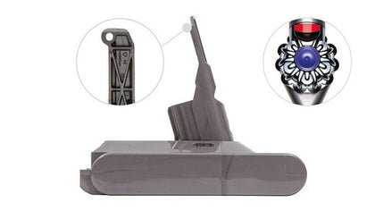 DYSON V8 Absolute Battery  | SV10 | V8 TYPE E | 5000mAh | 967834-02 | 164527-01  Compatible