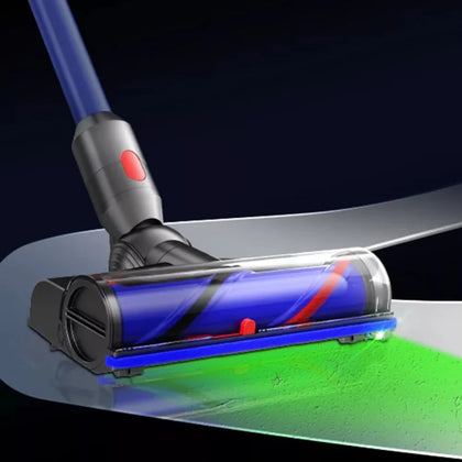 Dyson V7 V8 V10 V11 V15 High Torque Direct Drive Turbo Roller Brush Head With Green LED  Dust Display Light