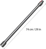 Extension Rod Tube for Dyson V12 Detect Slim Stick Vacuum Cleaner | Replacement wand Telescopic Tube Quick Release Extension Rod Accessories, 74 cm (Black)