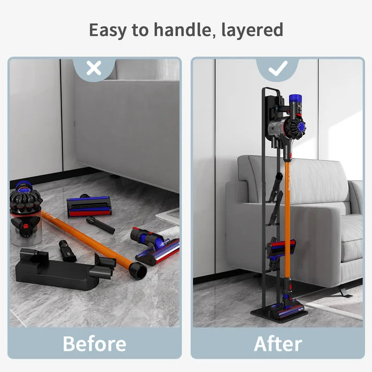 DYSON Vacuum Cleaner and Accessories Storage Rack Stand, Freestanding ...