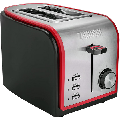 ZANUSSI RED TOASTER 2 SLICE ZST-6579 RED