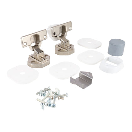 Indesit | Hotpoint | Whirlpool Washing Machine Hinges Installation Hinge Kit Built in hinges | C00666271