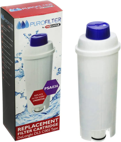 Water Filter Cartridge for DeLonghi Coffee Machine Water Limescale Filter DLSC002