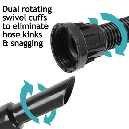 5 Metre HOSE for NUMATIC HENRY GEORGE JAMES VACUUM Cleaners | Extra Long XL 5m Pipe