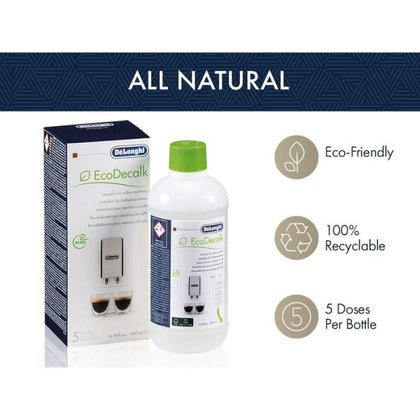 DeLONGHI ECODECALK Water DESCALER 500ML |  DLSC500