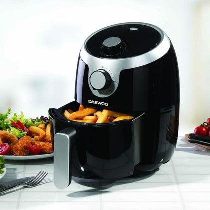 Daewoo SDA1599GE | 2 Litre Manual Air Fryer -Black