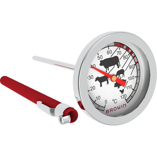 Meat roasting & cooking thermometer, 0°C +120°C