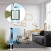 Dyson Pure Cool Link Tower Fan 360° Glass Hepa Filter Assembly | Air Filter Purifier AM11 TP00, TP01, TP02, TP03 Pure Cool Link Tower Air Purifier BP01 AM11   | Compatible 360° Glass Hepa Filter 968707-04 96870704 968708-04 96870804 969048-01 96904801