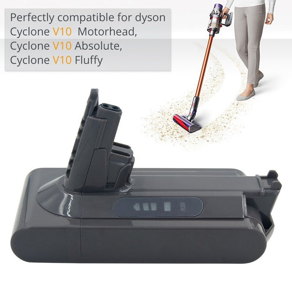 DYSON Compatible V10 & SV12 Battery Power Pack 10,000mAh (long running)