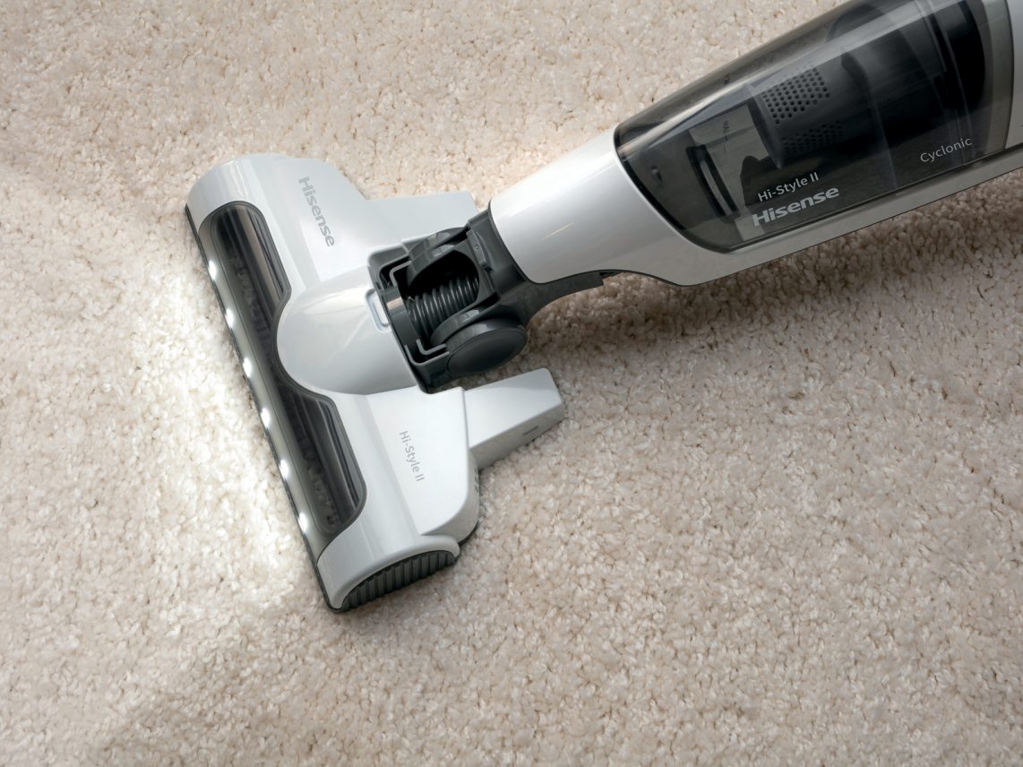Cordless Vacuum Hisense HVC5232W with Removable Battery and 60mins RunTime