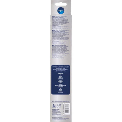 Wpro Samsung/ Whirlpool In-Line Fridge Freezer Water Filter | WPL4840000008553