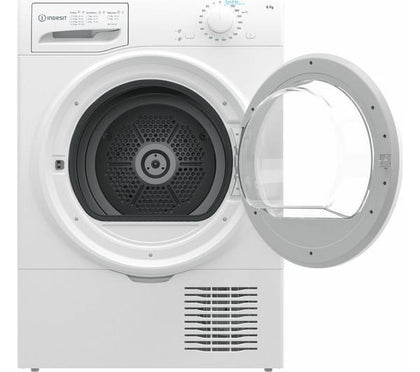 INDESIT I2D81W UK 8 kg Condenser Tumble Dryer