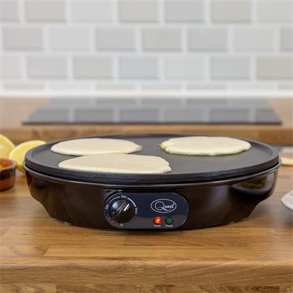 1000W Electric Pancake Omelettes Flatbread Crepe Maker 12 Hot