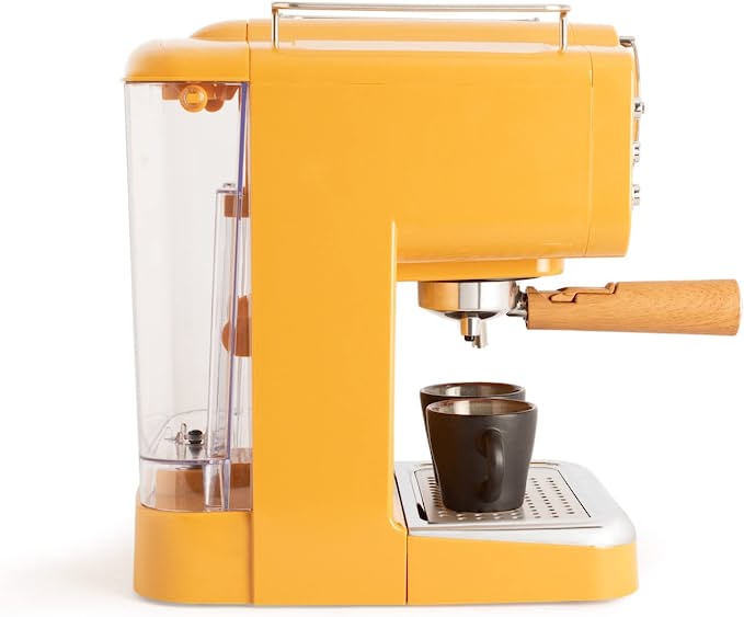 THERA RETRO GLOSS - Espresso coffee machine with gloss finish - Create