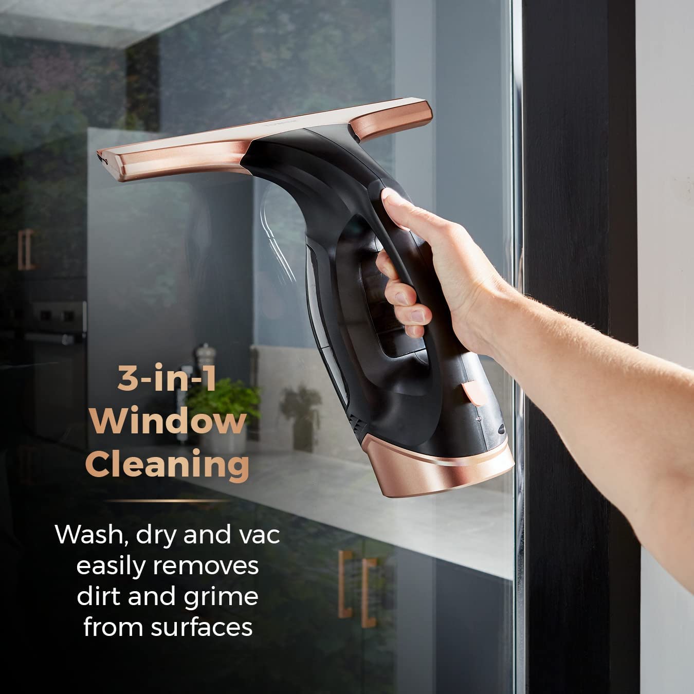 Tower Cordless Window Cleaner and Spray Bottle T131000BLG