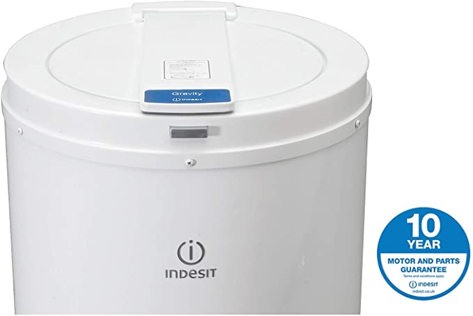 Indesit 4kg Compact 2800rpm Gravity Spin Dryer NISDG428