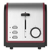 ZANUSSI RED TOASTER 2 SLICE ZST-6579 RED