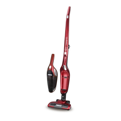 ZANUSSI 2-IN-1 RECHARGEABLE CORDLESS VACUUM CLEANER RED ZANDX75RD
