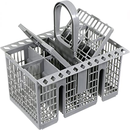 Whirlpool | Hotpoint & Indesit Dishwasher Cutlery Basket, Grey (Detachable) C00386607