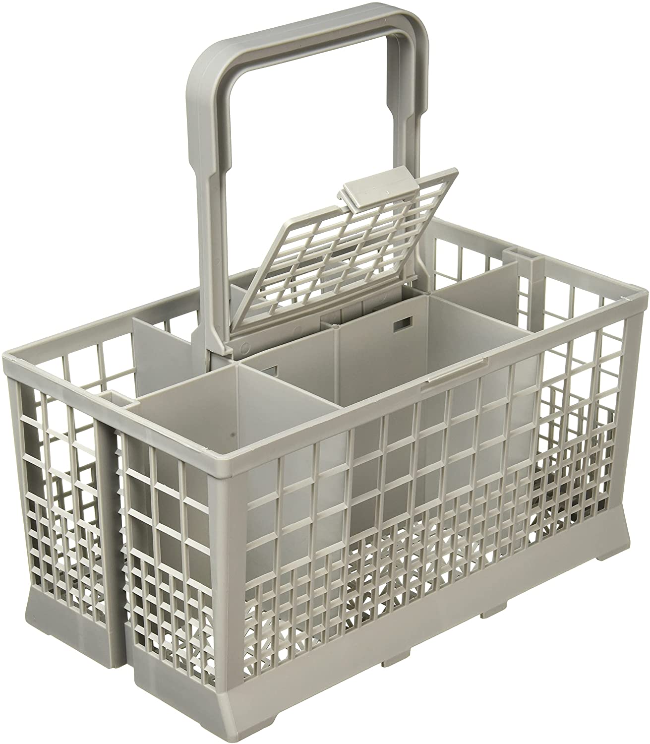 Cutlery Basket GREY Fits Bosch | Hotpoint | Neff | Siemens | Smeg Dishwasher  | PLD001