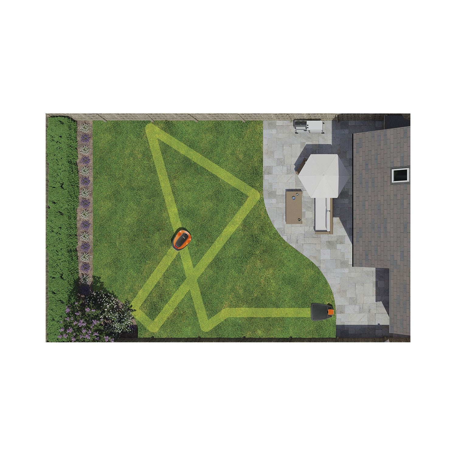 FLYMO EasiLife 800 Robotic Lawnmower