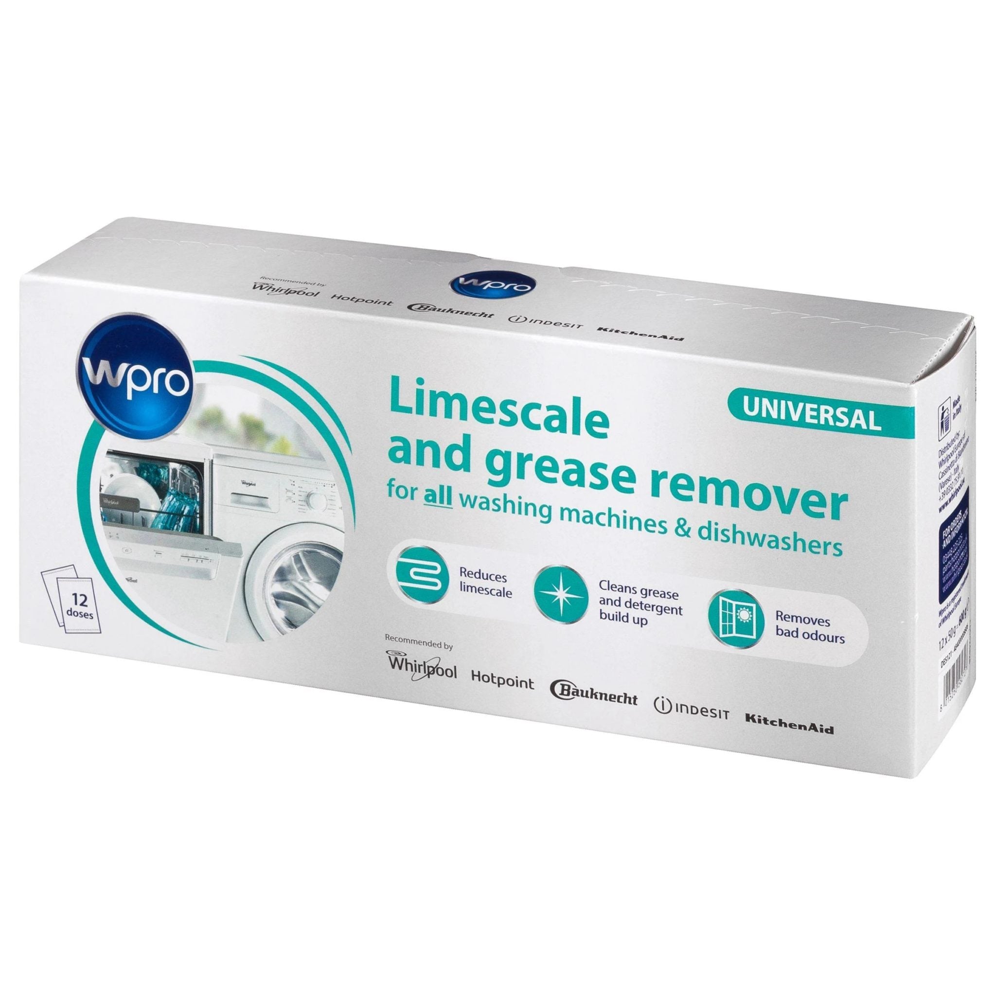 WPRO Limescale And Grease Remover / Descaler (Pack Of 12) DES121 |  C00424828