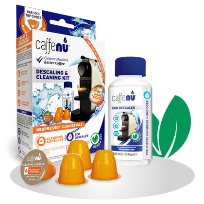 Cleaning Kit - Caffenu Cleaning pods and descaler for Nespresso®