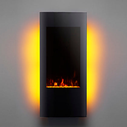FocalPoint LED Electric Fire Ebony Grand Black