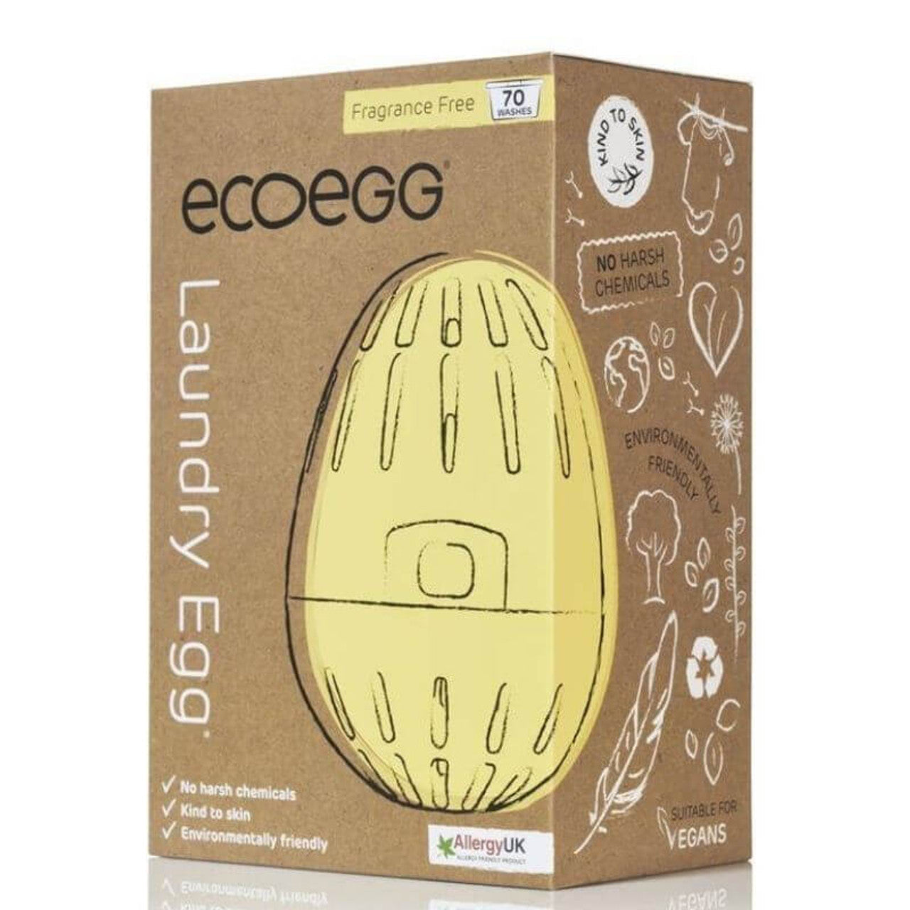 Eco Egg Dryer Balls | Washing Machine Spring Blossom Laundry Egg (Garment Care)