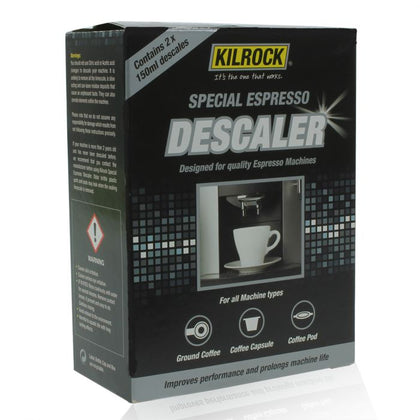 Kilrock Espresso and Coffee Machine Descaler (2 x 150ml)