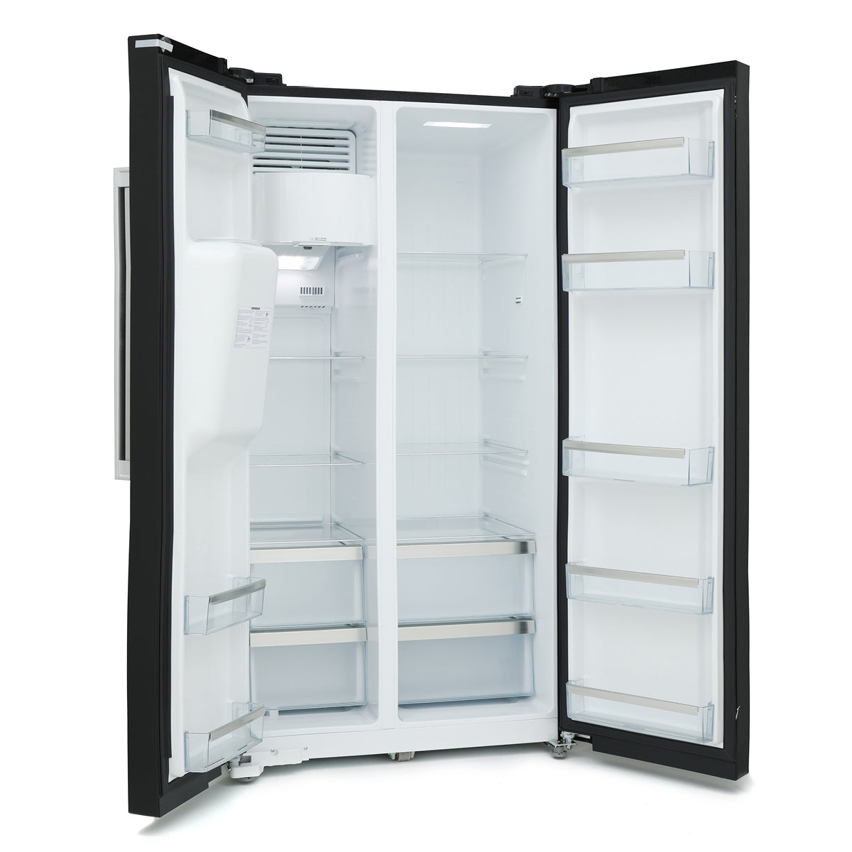 Montpellier M530PDIK Side-By-Side Fridge Freezer – Plumbed Ice & Water Dispenser