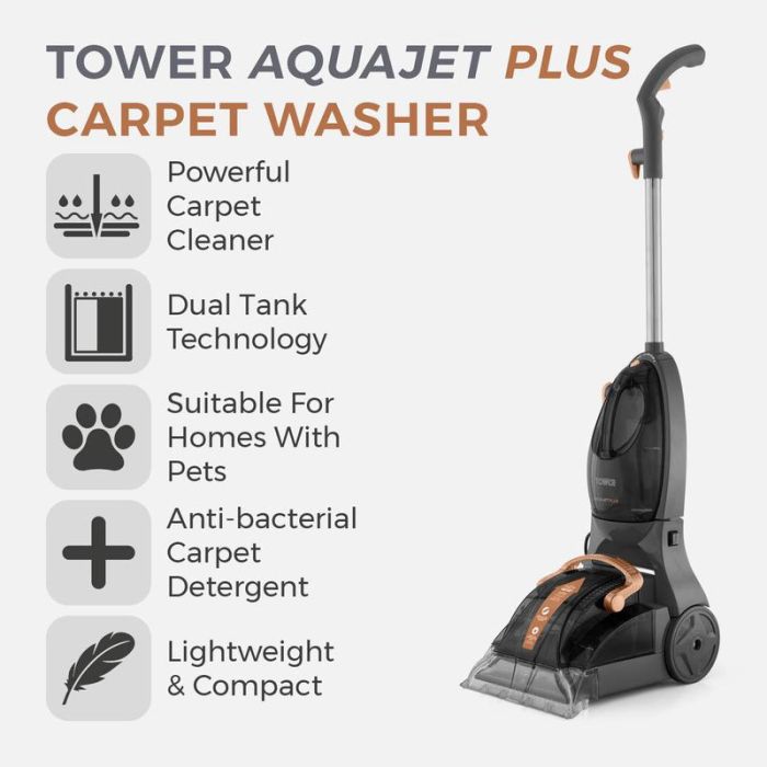 Aquajetplus Carpet Washer TCW5