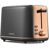 Kenwood Abbey Lux TCP05.C0DG 2-Slice Toaster Rose Gold