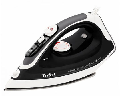 Tefal FV3763GO Black and White Steam Iron with Variable Steam - 300ml Water