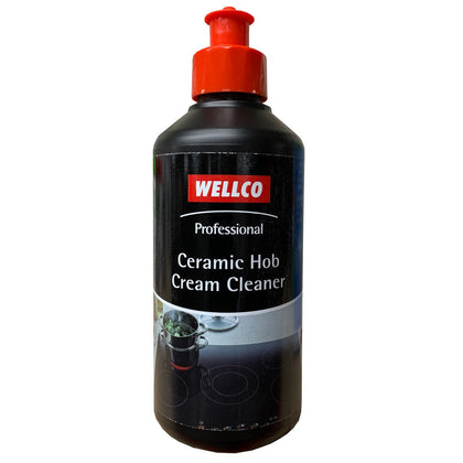 Wellco Professional Ceramic Hob Cream Cleaner 300ml
