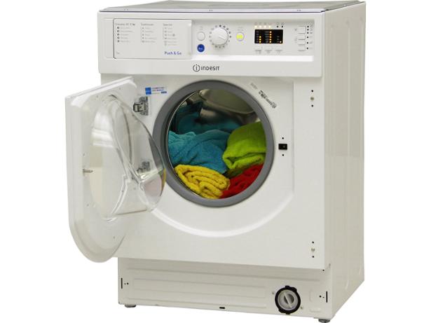 INDESIT  7KG 1200 Spin Washing Machine BUILT IN BIWMIL71252