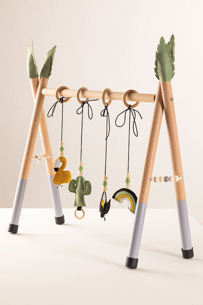Wooden Gym Zafari Kids