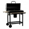 COAL BARBECUE WITH COVER AND WHEELS  HOME DECOR WOOD STEEL