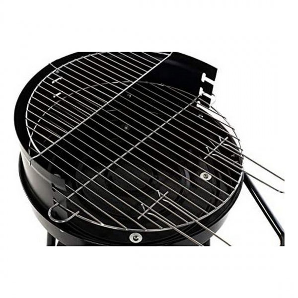 COAL BARBECUE WITH WHEELS HOME DECOR METAL