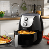 DAEWOO BLACK 4L SINGLE POT AIR FRYER SDA2636