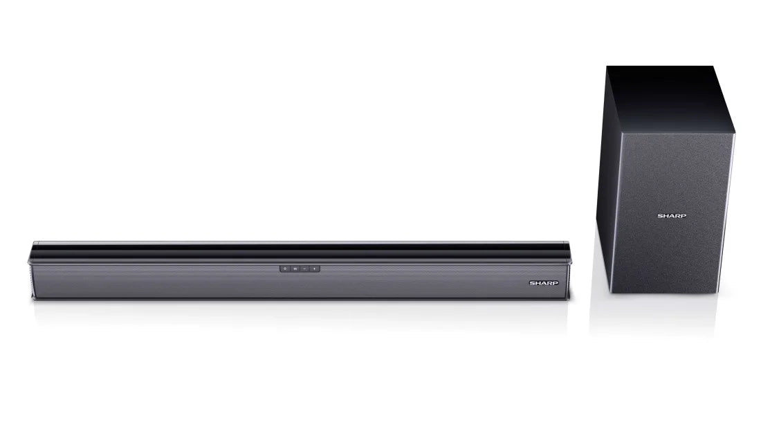 Sharp 2.1 ch soundbar with deals wireless subwoofer