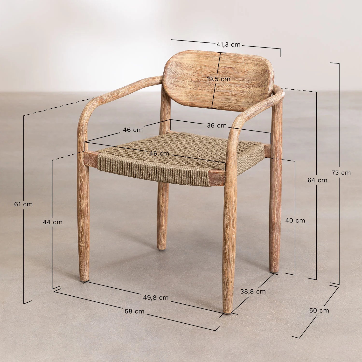 CLIFTON Garden chair (can be accompanied with a CLIFTON table)
