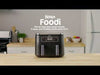 Ninja Air Fryer 1550w 3.8L | AF100UK | Black