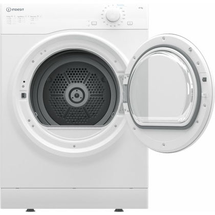 Indesit Tumble Dryer I1D80W, 8KG Vented Dryer