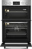 BEKO STAINLESS STEEL BUILT IN DOUBLE OVEN BBADF22300X