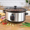 QUEST 3.5 Litre Stainless Steel Slow Cooker 35270