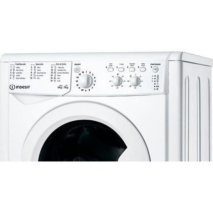 INDESIT WASHER DRYER EcoTime 6KG / 5KG 1200rpm IWDC6125