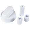 Knob Universal Oven / Cooker Knob White