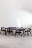 MAURITIUS - TABLE & 6 IVOR CHAIRS (Choice of Colours)